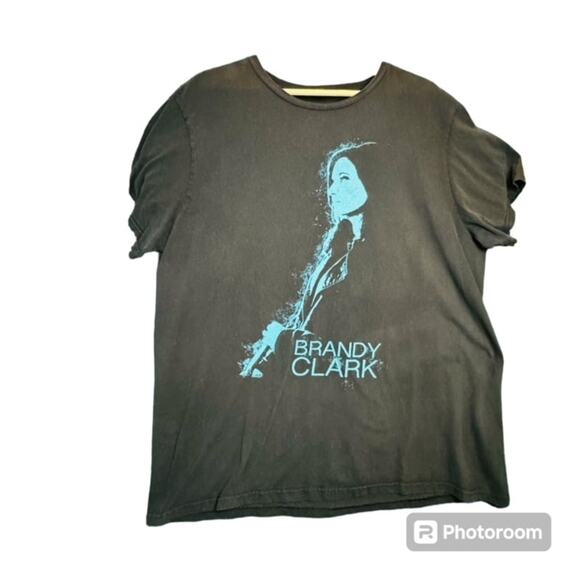 Brandy Clark Country Music Tour Merch Unisex Black Blue Graphic Tshirt Sz XL - Picture 2 of 9